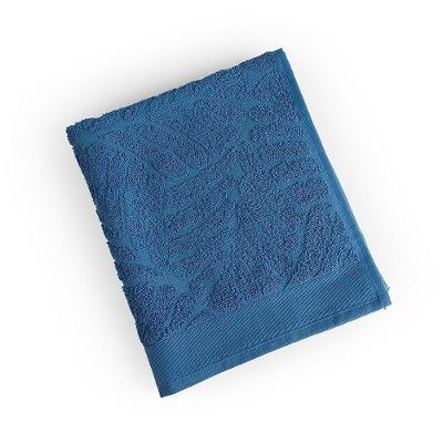 Toalha De Rosto Native Fio Penteado Jacquard Folhas 01 Peça 100% Algodão - Maré