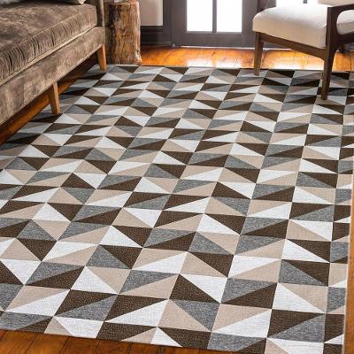 Tapete Em Tecido Jacquard Com Látex 1,35 M X 1,00 M 75% Algodão, 25% Poliéster - Dallas Caramelo