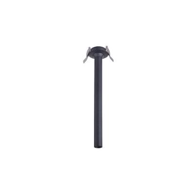 Spot De Embutir Nordecor Lea 33cm Alto Irc 97 5w Bivolt Preto - 2700k - Luz Amarela