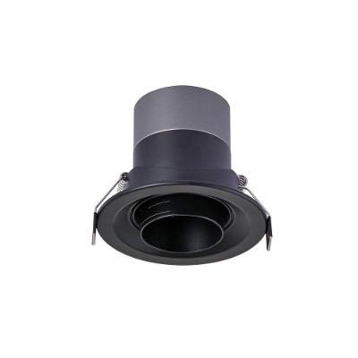Spot De Embutir Nordecor Lova Led 15-60° Alto Irc 97 10w Bivolt Preto - 2700k - Luz Amarela