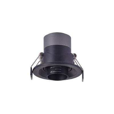 Spot De Embutir Nordecor Lova Led 15-60° Alto Irc 97 5w Bivolt Preto - 2700k - Luz Amarela