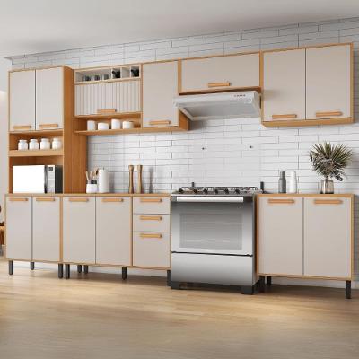 Cozinha Completa Nápoles 6 Peças Off White