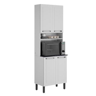 Paneleiro Em Aço 70cm Branco Com Espaço Para Forno Florença Itatiaia