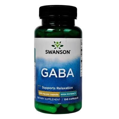 Gaba 500 Mg (100 Capsules) - Swanson