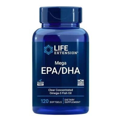 Mega Epa-dha (120 Softgels) - Life Extension