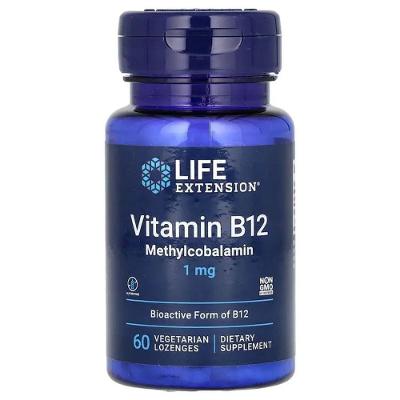 Vitamina B12 Metilcobalamina 1mg (60) - Life Extension