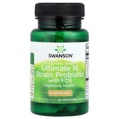 Ultimate 16 Strain Probiotic (60 Vcapsules) - Swanson