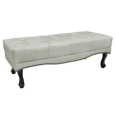 Recamier Egito Spz 140cm Veludo - Doce Sonho Móveis Prata