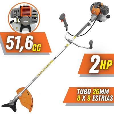 Roçadeira Tekna Rl520-p 52cc 2hp 2t + Faca 80 Dentes