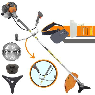 Roçadeira Gasolina Tekna Rl520-p + Faca 40 Dentes Vídea