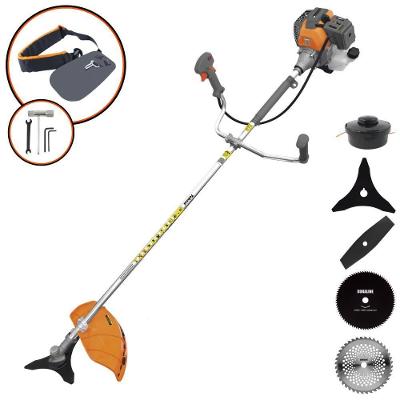 Roçadeira 52cc Rl520p Com Facas 2p, 3p, 40d, 80d + Carretel