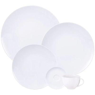 Aparelho De Jantar E Chá Antonella Em Porcelana Com 20 Peças - Tramontina