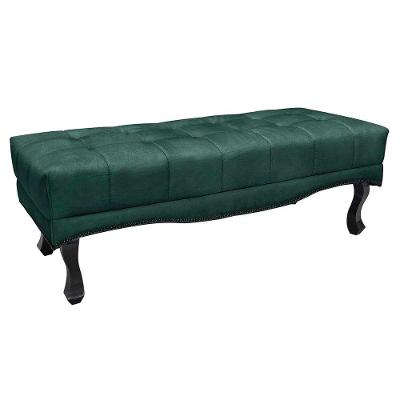 Recamier Egito Spz 195cm Veludo - Adj Decor Verde