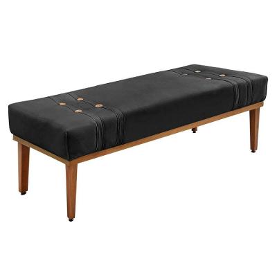 Recamier Santorini Spz 140cm Veludo Preto