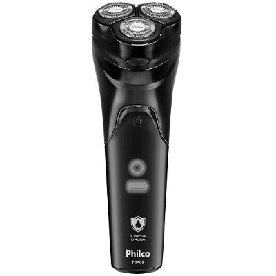 Barbeador Elétrico PBA08 Tecnologia Maxx Blades Philco Preto Bivolt