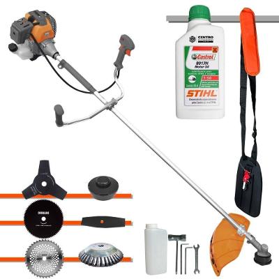 Roçadeira Rl520p Tekna + óleo Stihl + 6 Opções De Cortes