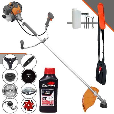 Roçadeira Rl520p 52cc + 6 Facas + Escova + óleo Toyama 2t