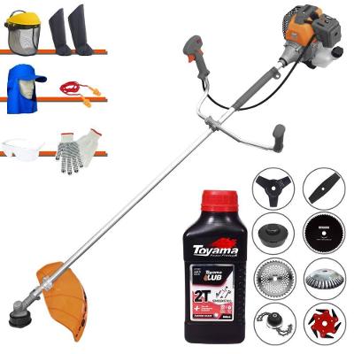 Roçadeira Rl520p + 6 Facas + Escova + Epi + óleo Toyama 2t