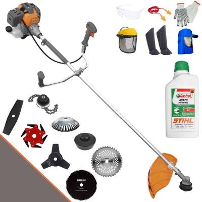 Roçadeira Rl520p + 6 Facas + Escova + Epi + óleo Stihl 2t