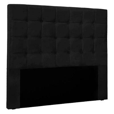 Cabeceira Estofada Polônia Spz 140cm Casal Suede - Preto