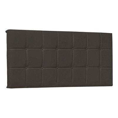 Painel Cama Casal Pôlonia Spz 140cm Suede Cinza