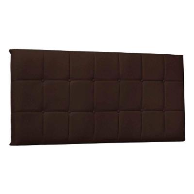 Painel Cama Queen Pôlonia Spz 160cm Suede Marrom
