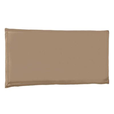 Painel Estofado Cama Queen Nápoles Spz 160cm Suede Bege