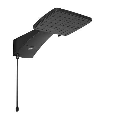 Ducha Chuveiro Quadratta Eletrônica Black - Zagonel Voltagem:220V