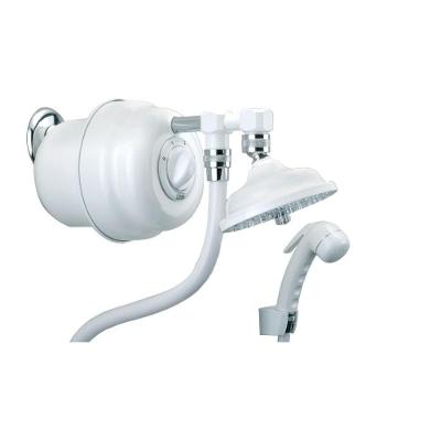 Ducha Clássica Com Desviador Branco - Cardal Voltagem:220v