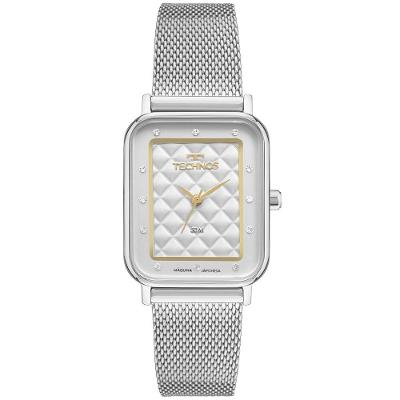 Relógio Feminino 2035NEN-1K Analógico Pulseira em Aço Inox Brilho Prata Technos