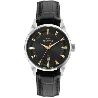 Relógio Technos Masculino Executive Prata - 2115uao/0p
