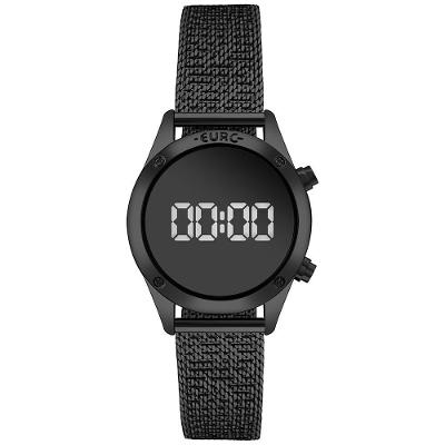 Relógio Euro Feminino Fashion Fit Reflexos Preto - Eumd26aam/4p Relógio Euro Feminino Ff Reflexos Preto - Eumd26aam/4p