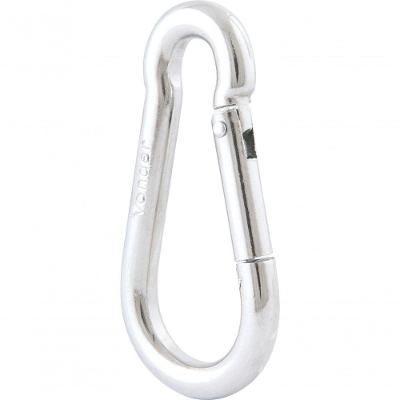 Mosquetão Com Trava 8x80mm Leve Galvanizado Cartela - Vonder