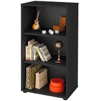 Estante Multiuso Com 2 Prateleiras Clean A2 81X45 Cm Preto - 1