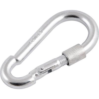 Mosquetão C- Trava Roscada 6x60mm Leve Galvanizado Vonder