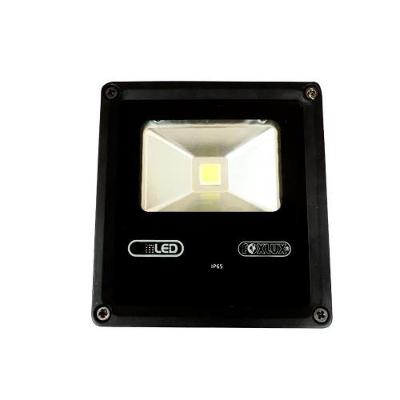 Refletor Led 10w 6500k Ip65 - Foxlux - Corpo Alumínio - Driver Embutido - Bivolt