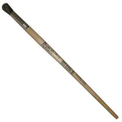 Pincel Redonda N.14 Cerdas Gris Para Aplicação De Cola