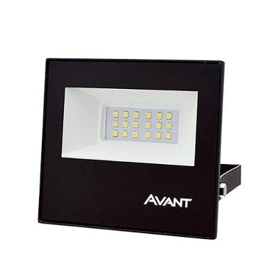 Refletor Led Slim 20w 6500k Bivolt - Iluminação Externa E Segurança