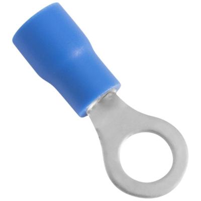 Terminais De Conexão Olhal Tramontina Cobre Estanhado Nylon 2,5 Mm² X 8,5 Mm X M5 Azul 50 Peças Tramontina