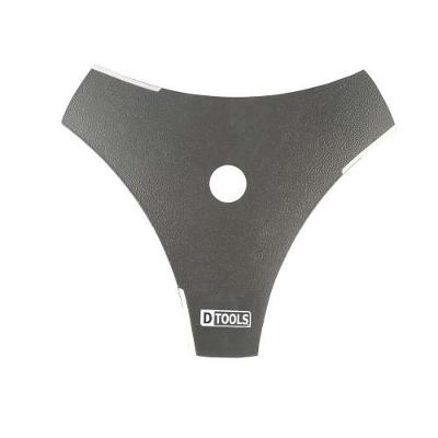 Lâmina Roçadeira 255mm 3 Pontas 1'' - Dtools Uso Profissional Jardinagem