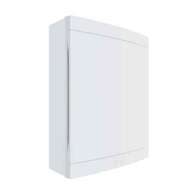 Cd De Sobrepor Para Disjuntor 28 Din - 24 Ul Branco 1 Porta - Proteção Uv - Bet Plásticos