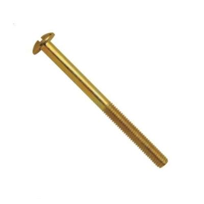 Parafuso Para Cama 1-4x120mm Com Porca - Arame Baixo Carbono Bicromatizado