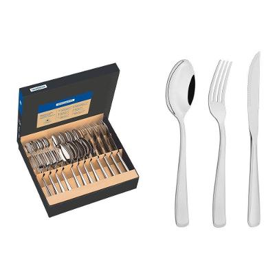 Jogo De Talheres 24 Peças Tramontina Pacific 66962124 Inox