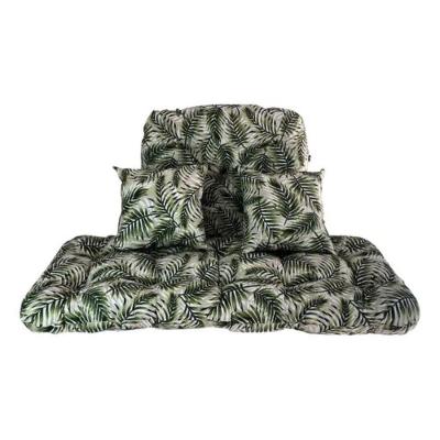 Almofadas Impermeável Cadeira De Balanço Suspenso Ninho Floral Verde