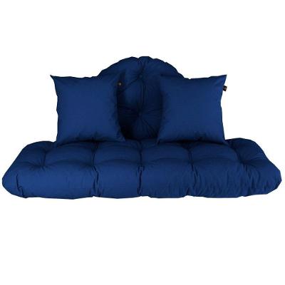 Almofadas Impermeável Cadeira De Balanço Suspenso Ninho Azul Marinho Dohler