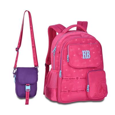 Mochila Infantil Rebecca Bonbon Rosa