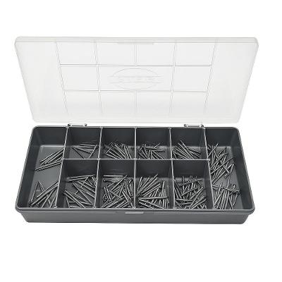 Caixa Box Organizadora 10 Divisórias Com Tampa E Trava Para Bijuterias, Costura, E Pequenos Itens