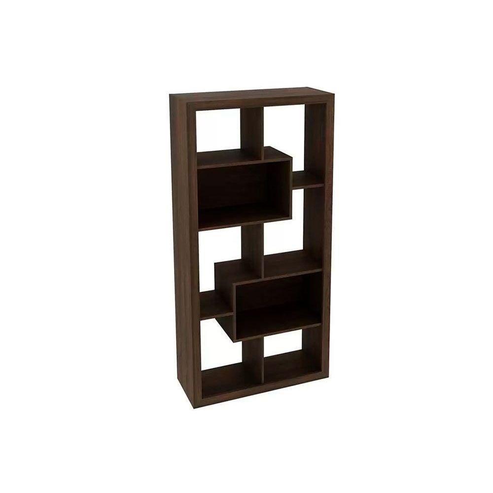 Estante para Sala E1712 c/ 2 Nichos Rústico - Tecno Mobili - 1