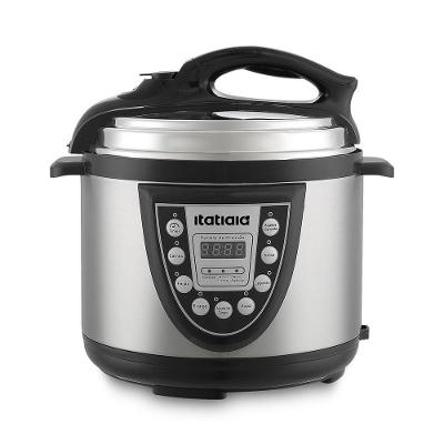 Panela de Pressão Elétrica Itatiaia Midi 5L 900W Antiaderente com Timer e Manter Aquecido 220V