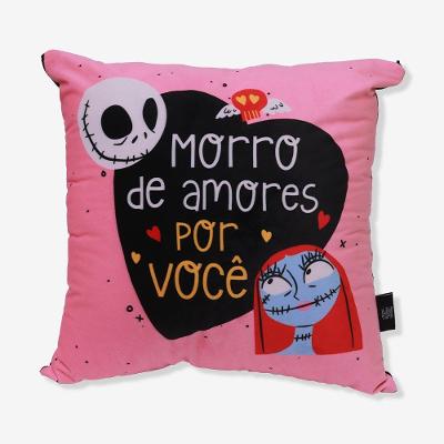 Almofada 40x40 Jack And Sally – O Estranho Mundo De Jack